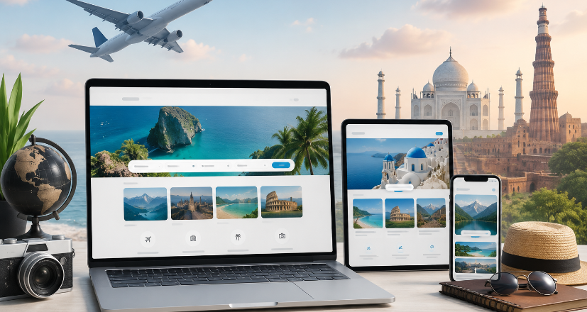 Travel Agency Website Design Services in South Delhi