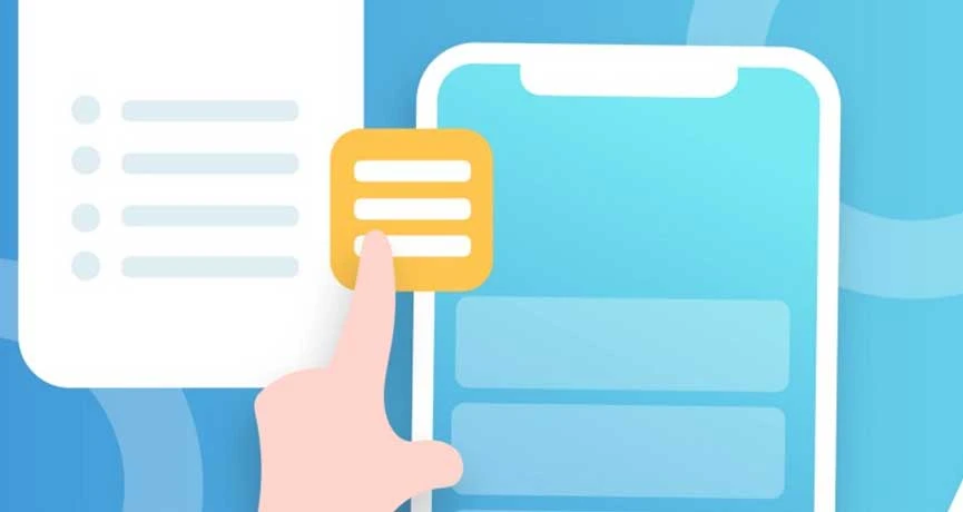 Hamburger Menu New age navigation tool