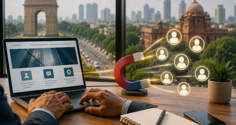 How Delhi Businesses Can Generate More Leads Through Websites