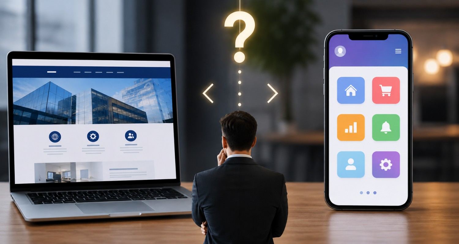 Website vs Mobile App Which Does Your Business Need First