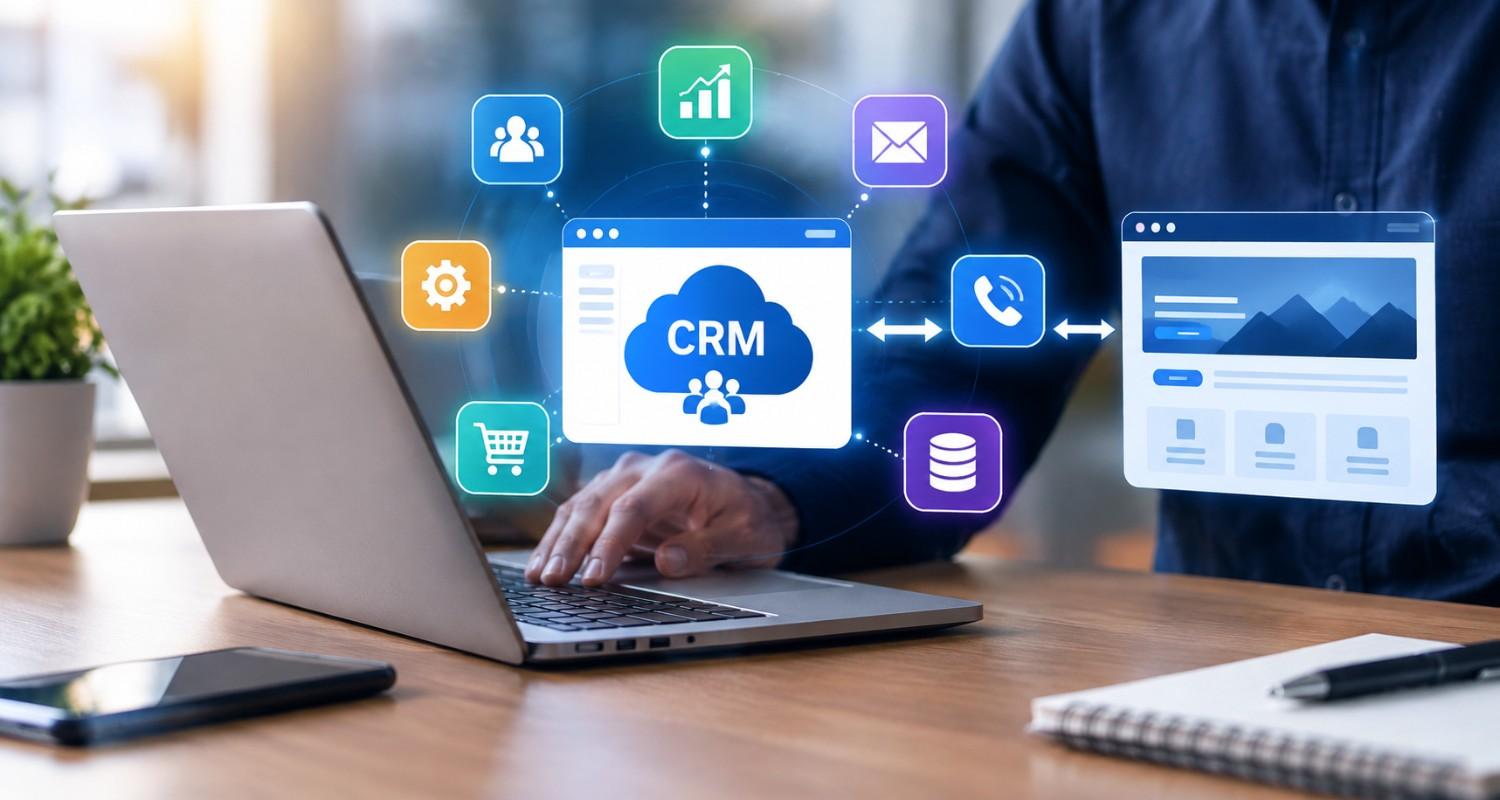 Custom CRM Integration for Business Websites